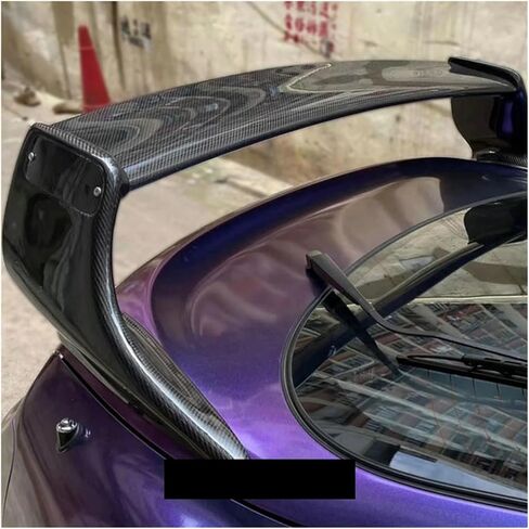Compatible with Toyota 93-98 Supra MK4 JZA80 TR-Style Carbon Fiber Rear Trunk Spoiler Wing in Kuwait