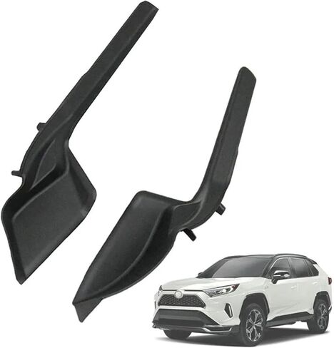 ممسحة الجانب غطاء القلنسوة لوحة الكسوة 1 زوج لتويوتا ل RAV4 2019 2020 2021 2022 الجبهة ممسحة زجاج أمامي الجانب غطاء القلنسوة in Kuwait