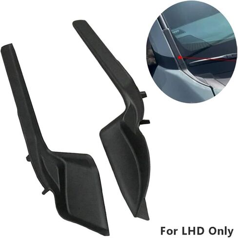 ممسحة الجانب غطاء القلنسوة لوحة الكسوة 1 زوج لتويوتا ل RAV4 2019 2020 2021 2022 الجبهة ممسحة زجاج أمامي الجانب غطاء القلنسوة in Kuwait