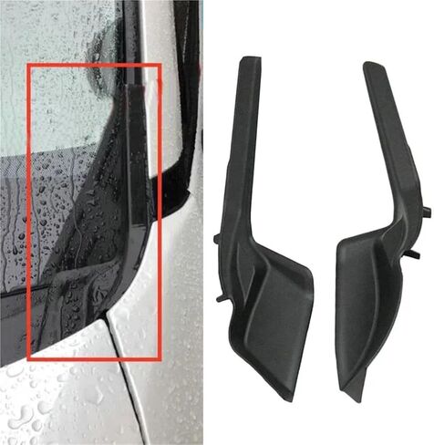 ممسحة الجانب غطاء القلنسوة لوحة الكسوة 1 زوج لتويوتا ل RAV4 2019 2020 2021 2022 الجبهة ممسحة زجاج أمامي الجانب غطاء القلنسوة in Kuwait