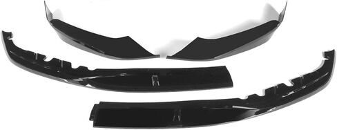 Front Bumper Lip Splitter Spoiler Compatible with 2017-2020 5 Series G30 G31 M Sport，Gloss Black Accessories Air Chin Dam Body Kit in Saudi Arabia