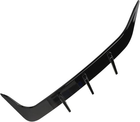 Bumper Lower Ventilation Frame, Glossy Black 2 Pieces Rear Bumper Vent Spoiler Easy Installation Perfect Fit Anti-Scratch X6 in Saudi Arabia