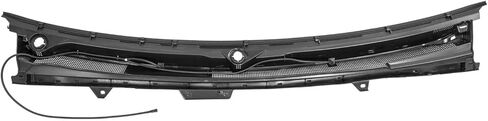 Grill Windshield Wiper Cowl Panel for 2014 2015 Chvey Silverado 1500 Front Window Cover Top Panel W/Extension End Caps W/Water Nozzle Pipe Replacement for 23207951 22776511 23178015 in Kuwait