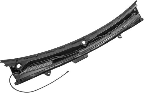 Grill Windshield Wiper Cowl Panel for 2014 2015 Chvey Silverado 1500 Front Window Cover Top Panel W/Extension End Caps W/Water Nozzle Pipe Replacement for 23207951 22776511 23178015 in Kuwait