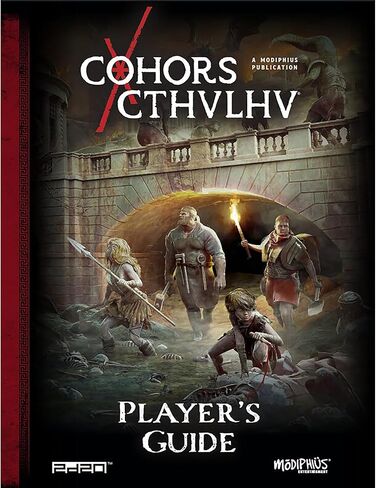 Cohors Cthulhu RPG: دليل اللاعب - كتاب بغلاف مقوى، قواعد 2d20 الأساسية، البشر البطوليون يرتفعون ضد الآلهة، لعبة لعب الأدوار الرعب الكوني Lovecraftian in Kuwait