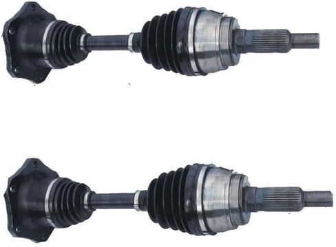 Replacement fits Chevrolet Tahoe K2500 Silverado 1500 4WD AWD Set of 2 Front CV Axle Shafts in Kuwait