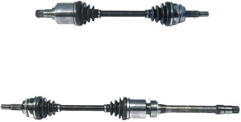 Replacement fits Toyota Camry Highlander Solara 2.4L FWD 2 Front CV Axle Shafts Set in Kuwait