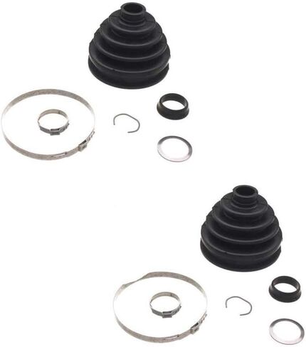 Replacement Pair Set of 2 Front Outer CV Axle Joint Boot Kits For Audi VW in Kuwait