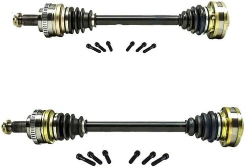 Replacement fits BMW M3 01-06 Z4 06-08 V6 RWD Pair of Rear CV Axle Shaft Assies Set in Kuwait
