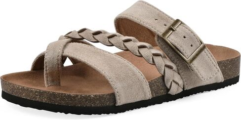 WHITE MOUNTAIN Kids Gramma Signature Comfort-Molded Braided Footbed Sandal in Saudi Arabia