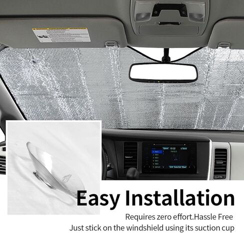 Goldendoodle Windshield Sun Shade Reflective Sun Visor Covers for Cars Keep Your Vehicle Cool and Damage Free Easy to Use 51x28in for Most Sedans SUV Truck Automotive in Kuwait