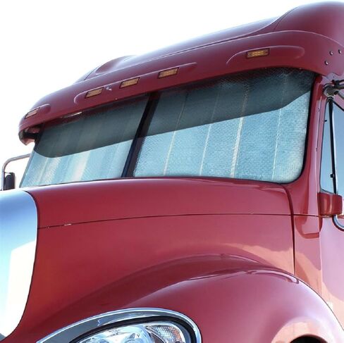 Windshield Sunshade Compatible with Freightliner 1987-2010 FLD120, Century, and Columbia, Replacement Part in Saudi Arabia