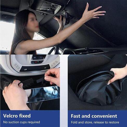 Car Windscreen Sun Shade for BMW Z3 E36 Roadster 1995 1996 1997 1998 1999 2000 2001 2002 Front Windshield Sunshade Foldable Cover Visor Sunshades Interior Accessories in Saudi Arabia