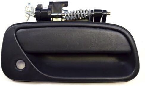 PT Auto Warehouse TO-3244A-FR - Outside Exterior Outer Door Handle, Textured Black - Passenger Side Front in Kuwait