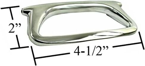 Empi Bug Beetle GHIA Bus Baja Universal Door Pulls,Pr. كروم 15-2080 in Kuwait