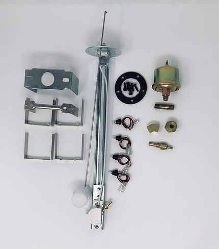 Dolphin Gauges 1964 1965 1966 Chevy Truck 6 Gauge Dash Cluster Panel Set Mechanical White in Saudi Arabia