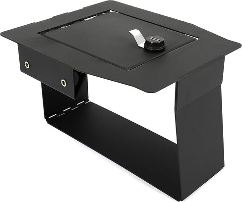 وحدة تحكم مركزية KUAFU آمنة متوافقة مع 2015-2020 Ford F-150 Trucks Gun Safe Console Box Center مسند الذراع وحدة التحكم بقفل مجموعة 3 أرقام in Kuwait