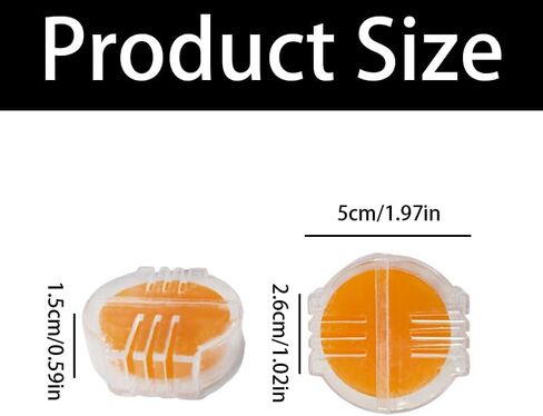 5 PCS Beeswax Thread Conditioner, Thread Wax with Plastic Storage Box for Hand Sewing, Embroidery and Quilting(Yellow and White) in Saudi Arabia