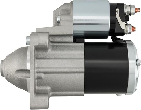 Torchbeam Starter Motor Fit for Fiat Dodge: 2014-2019 500 1.4L, 2013-2016 Dart 1.4L (Mitsubishi PMGR; 12-Tooth) 1.2KW 10874 M000T33872 M0T33872 M0T33872ZC 56029698AA in Kuwait