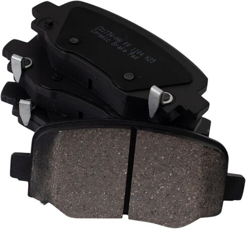 TRQ Rear Brake Pad and Rotor Set Ceramic Coated Drilled Slotted Compatible with 2015-2017 Chrysler 200 2014-2021 Jeep Cherokee in Kuwait