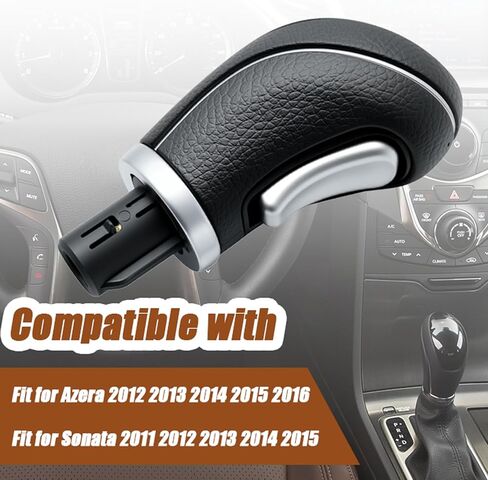 مقبض ذراع ناقل الحركة الأوتوماتيكي متوافق مع Azera 2012-2016، مناسب لـ Sonata 2011-2015، استبدال مقبض ناقل الحركة الدوار لـ 46720-3Q100-RY، 467203Q100 in Kuwait
