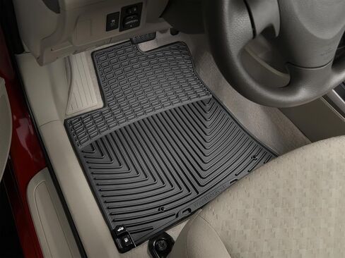 سجادات أرضية WeatherTech مناسبة لجميع الأحوال الجوية لسيارة Toyota Corolla، Matrix 1st Row (W96)، أسود in Kuwait