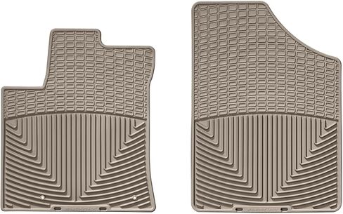 سجادات أرضية WeatherTech مناسبة لجميع الأحوال الجوية لسيارة Toyota Corolla، Matrix 1st Row (W96)، أسود in Kuwait