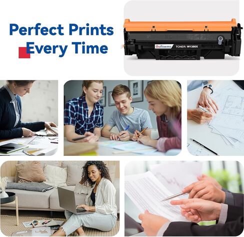 138A Black Toner Cartridge for HP LaserJet Pro MFP 3101fdw 3101sdw 3001dw Toner Compatible for HP 138A W1380A 138X W1380X Black LaserJet Toner Cartridges for LaserJet 3001 3101 Series, 2 Pack in Saudi Arabia