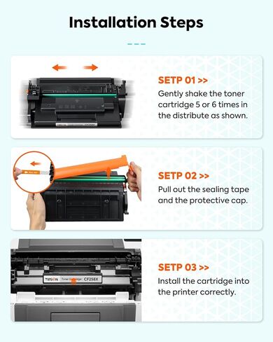 58X High Yield Black Toner Cartridge Compatible Replacement for HP 58X 58A CF258X for HP LaserJet MFP M428fdw M428fdn M428dw M428 Pro M404dn M404n M404dw M404 M406dn Series Printer, 2-Pack with Chip in Saudi Arabia