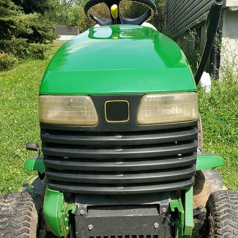 HECASA المصد الأمامي الجديد للجرار ومجموعة غطاء المحرك العلوي المتوافقة مع John Deere LT133 LT155 LT166 LT150 LT160 LT170 LT180 LT190 - استبدال AM132530 AM128998 in Kuwait