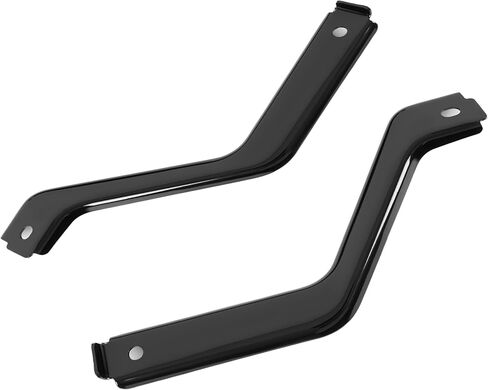 ALMULOO Front Bumper Bracket Compatible with 2009-2014 Ford F-150, 2010-2014 Lincoln Mark LT Steel Powder Coated Black Replace for FO1066181, FO1067181, FO1066178, FO1067178, FO1066179, FO1067179 in Kuwait