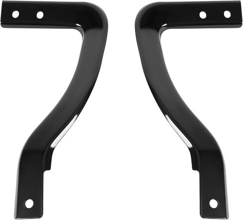 ALMULOO Front Bumper Bracket Compatible with 2009-2014 Ford F-150, 2010-2014 Lincoln Mark LT Steel Powder Coated Black Replace for FO1066181, FO1067181, FO1066178, FO1067178, FO1066179, FO1067179 in Kuwait