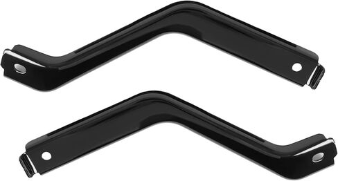 ALMULOO Front Bumper Bracket Compatible with 2009-2014 Ford F-150, 2010-2014 Lincoln Mark LT Steel Powder Coated Black Replace for FO1066181, FO1067181, FO1066178, FO1067178, FO1066179, FO1067179 in Kuwait