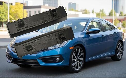 2 قطعة قوس المصد الخلفي للسائق الأيسر والركاب الأيمن لهوندا سيفيك 2016-2022 ، يستبدل OEM 71505-TBA-A00 و 71555-TBA-A00 in Kuwait