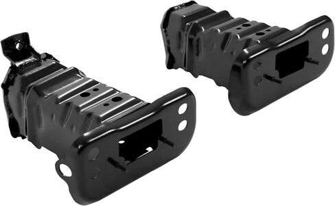 KUAFU Front Bumper Bracket Compatible with 2007-2018 Toyota Yaris Scion xD Replacement for TO1066160 TO1067160 5201252020 5201152021 Steel Electrophoresis Primed Black in Kuwait