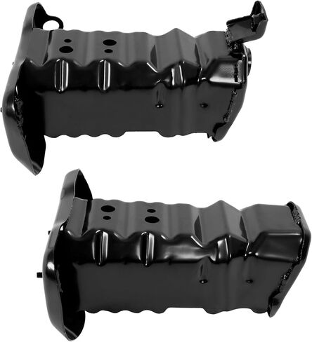 KUAFU Front Bumper Bracket Compatible with 2007-2018 Toyota Yaris Scion xD Replacement for TO1066160 TO1067160 5201252020 5201152021 Steel Electrophoresis Primed Black in Kuwait