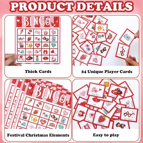 Soulchen 52 Pcs Easter Bingo for Group Easter Dry Erase Bingo 24 Players Holiday Cards Festival Party Favors for Family Activities Fun Birthday Party Supplies in Saudi Arabia