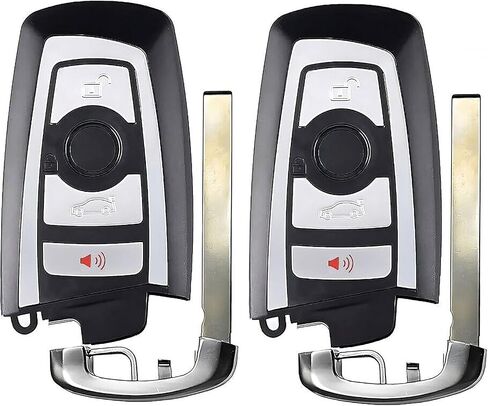 2X New Quality Replacement Proximity Key Fob Remote Compatible with & Fit for BMW Vehicles - MPN YGOHUF5662-01 Black in Kuwait