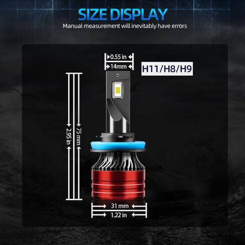 Light Bulbs Compatible for 2022-2023 Chevrolet Silverado 1500 2500 3500HD H9 High Beam H11 Low Beam Fog Lights Combo Pack 800% Brightness with Cooling Fan Plug N Play Pack of 4 in Saudi Arabia