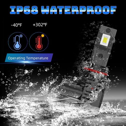 For Hyundai Sonata 2015 2016 2017 2018 2019 2020 2021 2022 Hi-Lo Beam Light Bulbs,6000K White,800% Brighter Lightness,Plug and Play,60,000+ Hours Lifespan(Pack of 4) in Saudi Arabia