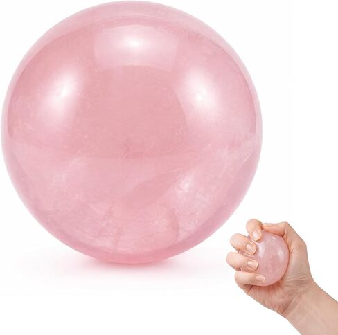 Coconut Oil Fidget, Coconut Oil Squeeze Stress Ball, Soft Coconut Oil Items for Focus Enhancement and Stress Relief, Pink Squishy Ball with Slow Rising Feature, 6 cm Size in Saudi Arabia