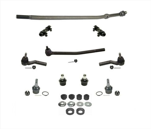 Drag Link Tie Rod Kit Ball Joints Bushings 11Pc Kit For Ford E150 Van 2007 in Kuwait