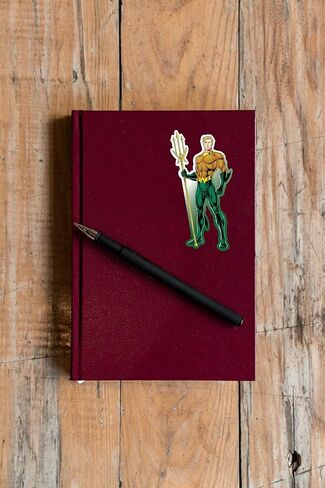 Elektroplate Officially Licensed DC Comics Aquaman and Symbol Dynamic Decals | Premium Automotive-Grade Weatherproof Vinyl Stickers for Car, Water Bottle, Phone & More| Made in The USA | Set of 2 in Kuwait