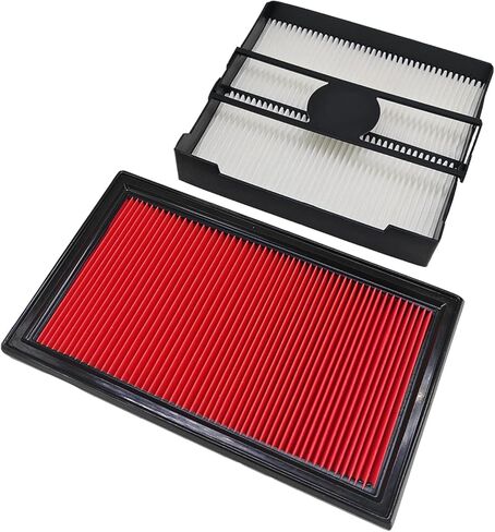 Engine & Cabin Air Filter Fit for 2005-2008 Subaru Forester H4 2.5L Replace 16546-AA020 72880-SA000 16546AA020 72880SA000 in Kuwait