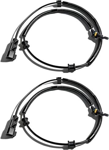 ABS Wheel Speed Sensor 2PCS Front Left Right Compatible with Nitro Liberty 2007-2012 ABS Sensor Speed Sensor Replaces 68004019AB 68004019AC in Saudi Arabia