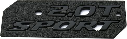 Set 2.0T Sport Emblems Car Badge Letter Logo Replacement for 2018-2021 Car 2.0T Sport 08F20-TVA-100D (Glossy Black) in Kuwait