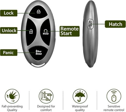 Replacement for 2023 2024 2025 Hyundai Sonata Key Fob Remote Control TQ8-FOB-4F61M43 5 Buttons 4A 433MHz in Kuwait
