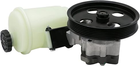 Chefull 21-5429 Power Steering Pump with Reservoir and Pulley Assembly Compatible with Dodge Dakota 2005 2006 2007 3.7L 4.7L, Power Assist Pump 52855186AH in Kuwait