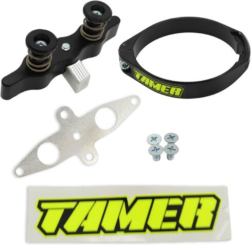 Tamer MX HH-2511 Double Button Motocross Holeshot Device – Fits GasGas, Husqvarna, KTM, Suzuki, and Yamaha - Black Launch Control System with WDS 2.0 Ring – Dirtbike Start Device – Made in USA in Saudi Arabia