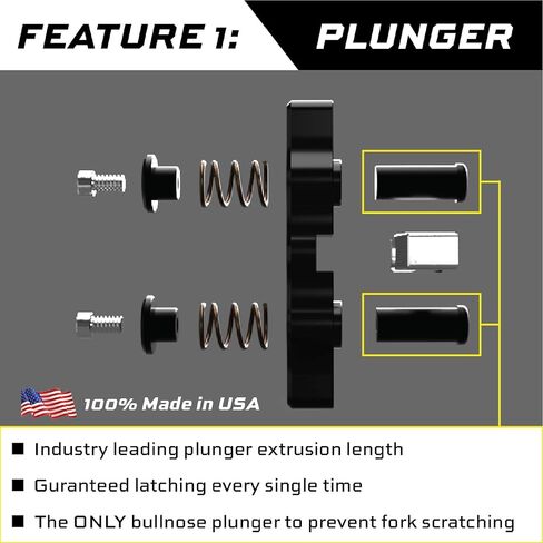 Tamer MX HH-2511 Double Button Motocross Holeshot Device – Fits GasGas, Husqvarna, KTM, Suzuki, and Yamaha - Black Launch Control System with WDS 2.0 Ring – Dirtbike Start Device – Made in USA in Saudi Arabia